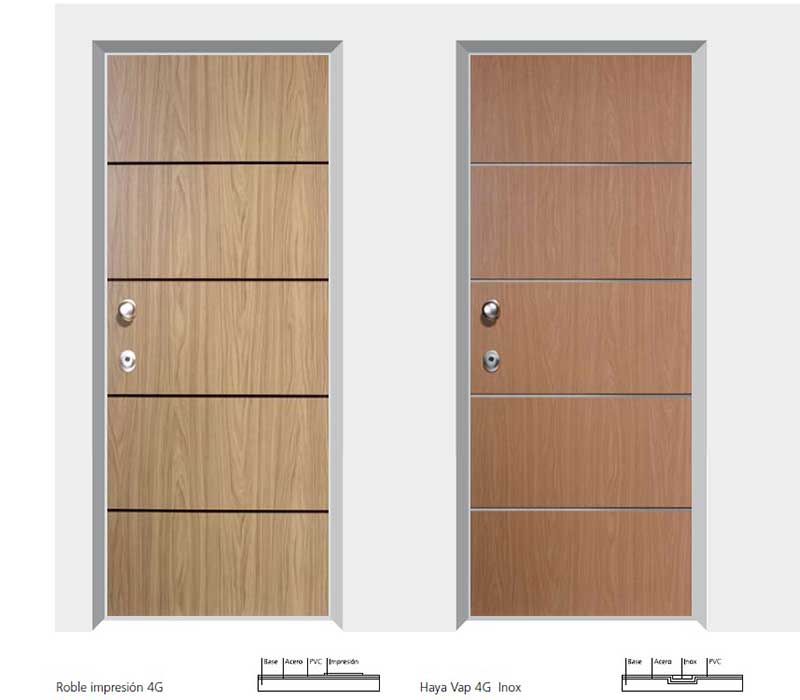 Puerta Residencial Acorazada – Acoraval - Imagen 11