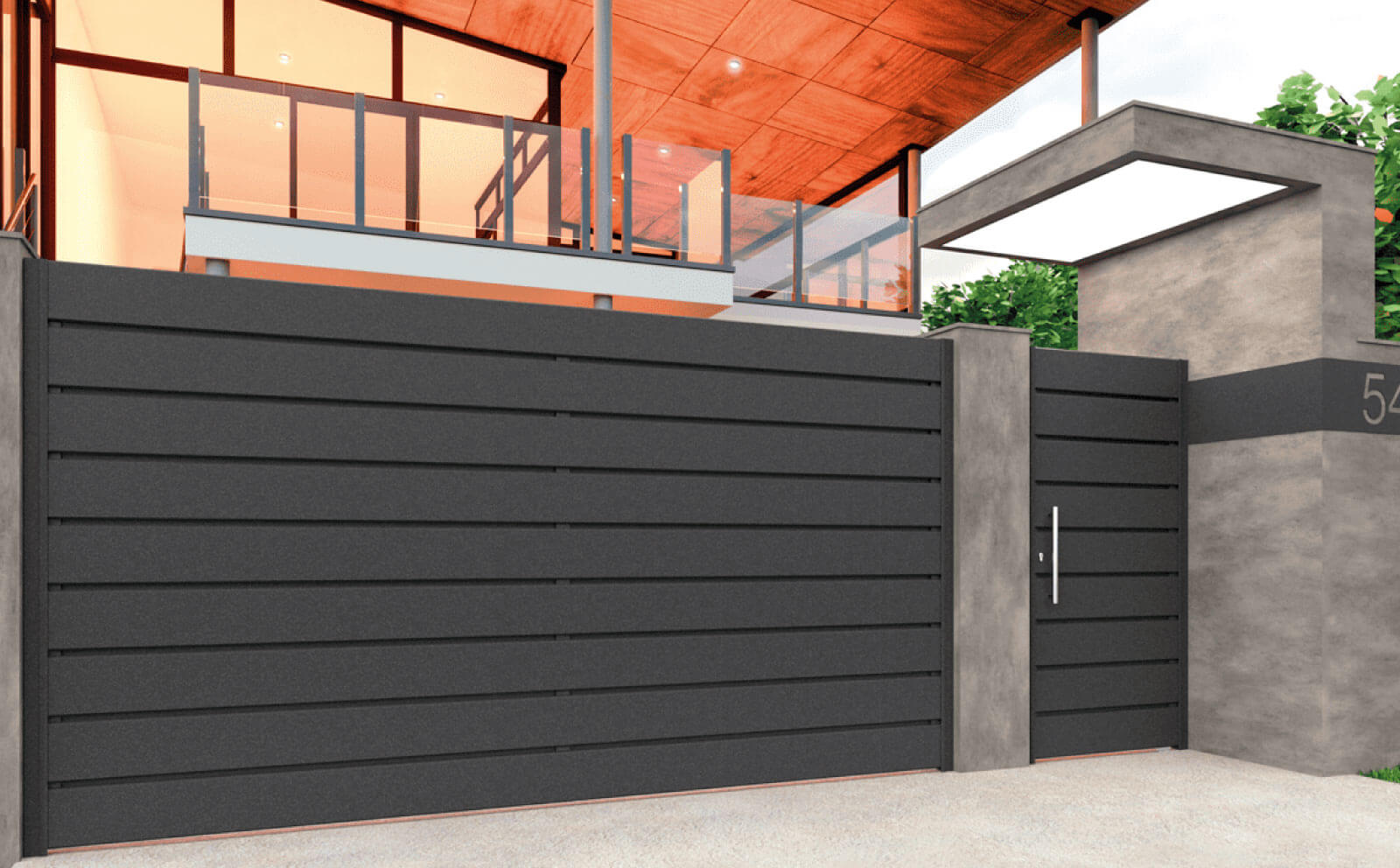 PUERTA ALUMINIO SOLDADO MILÁN