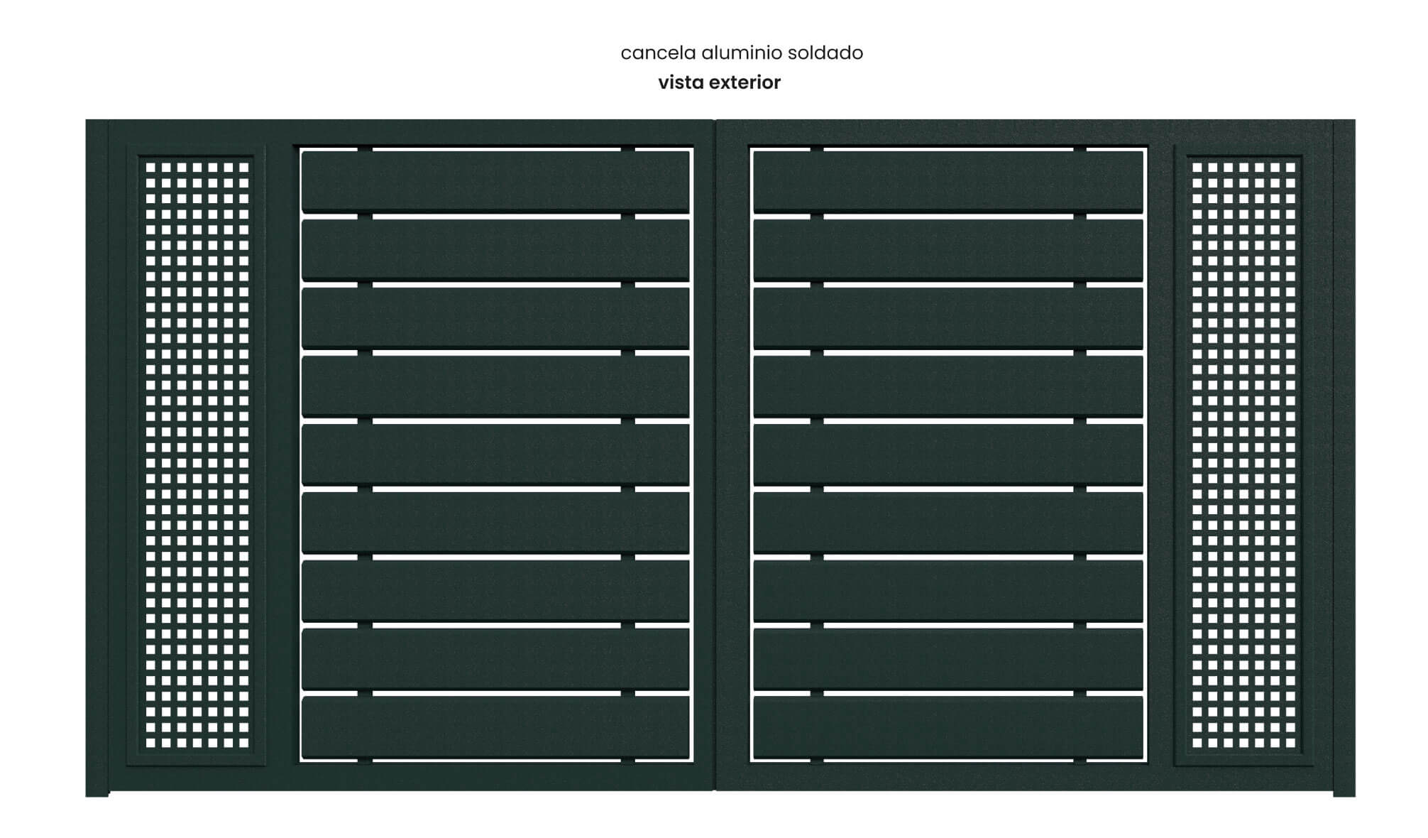 PUERTA ALUMINIO SOLDADO ARANJUEZ - Imagen 5