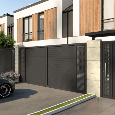 PUERTA ALUMINIO SOLDADO ATENAS