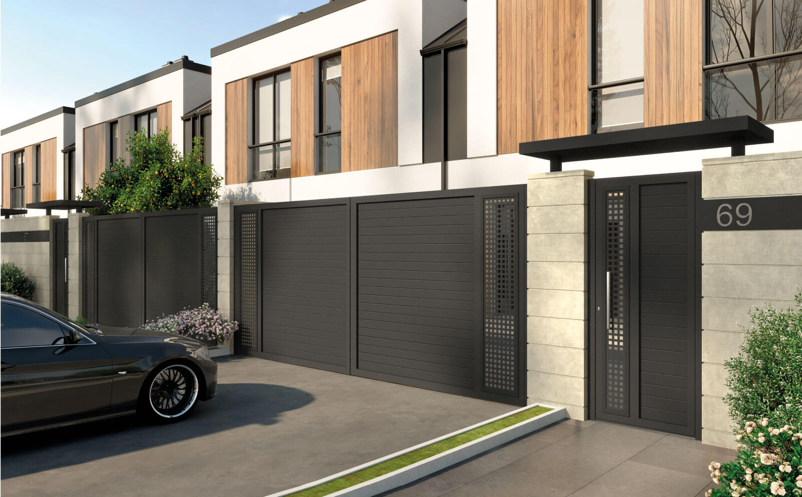 PUERTA ALUMINIO SOLDADO ATENAS