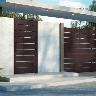 PUERTA ALUMINIO SOLDADO MYKONOS