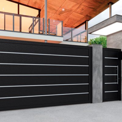 PUERTA ALUMINIO SOLDADO CANTABRIA