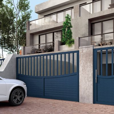 PUERTA ALUMINIO SOLDADO FORMENTERA