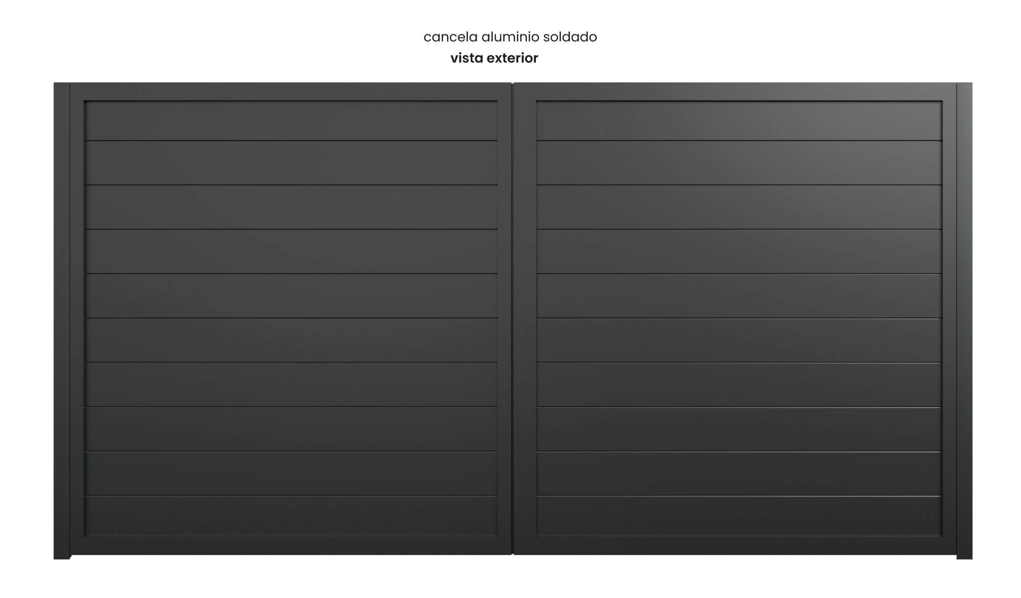 PUERTA ALUMINIO SOLDADO GRIÑÓN - Imagen 5