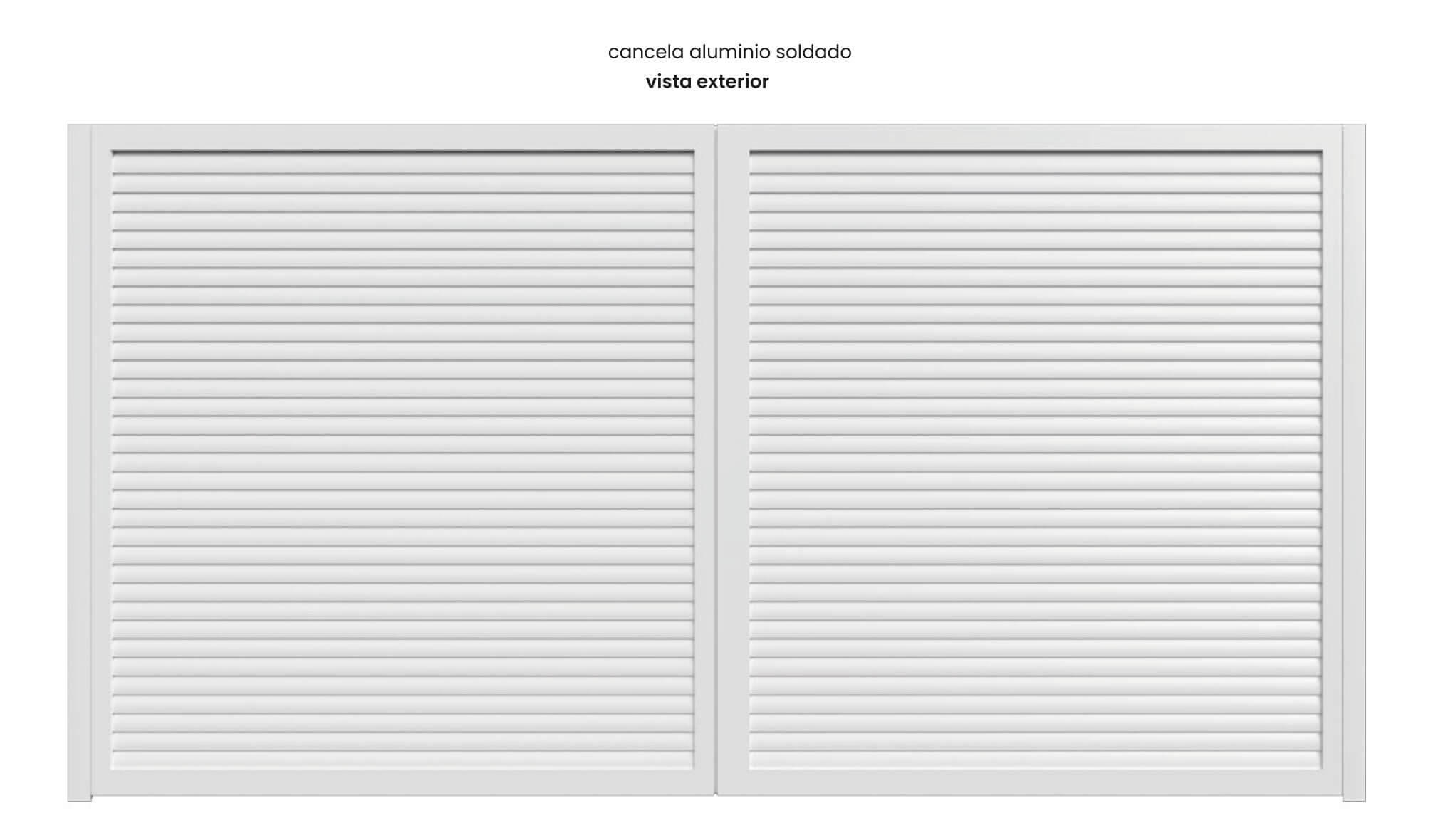 PUERTA ALUMINIO SOLDADO IBIZA - Imagen 5