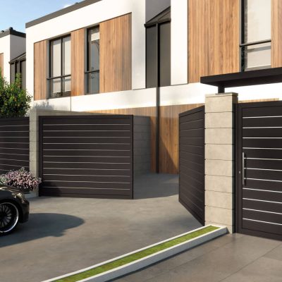 PUERTA ALUMINIO SOLDADO MÁLAGA