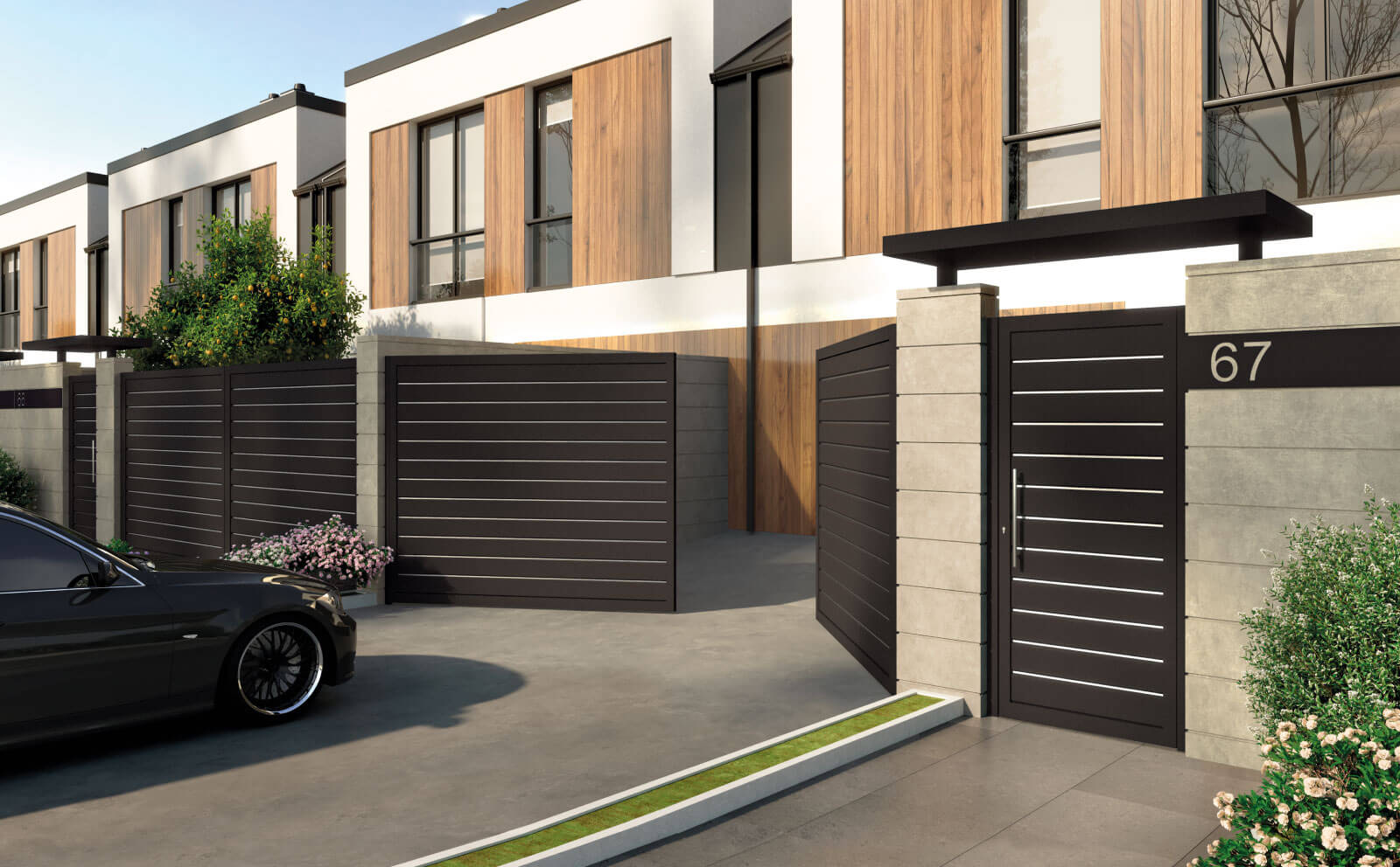 PUERTA ALUMINIO SOLDADO MÁLAGA