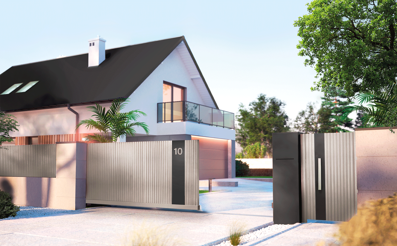 PUERTA ALUMINIO SOLDADO SANTA BÁRBARA