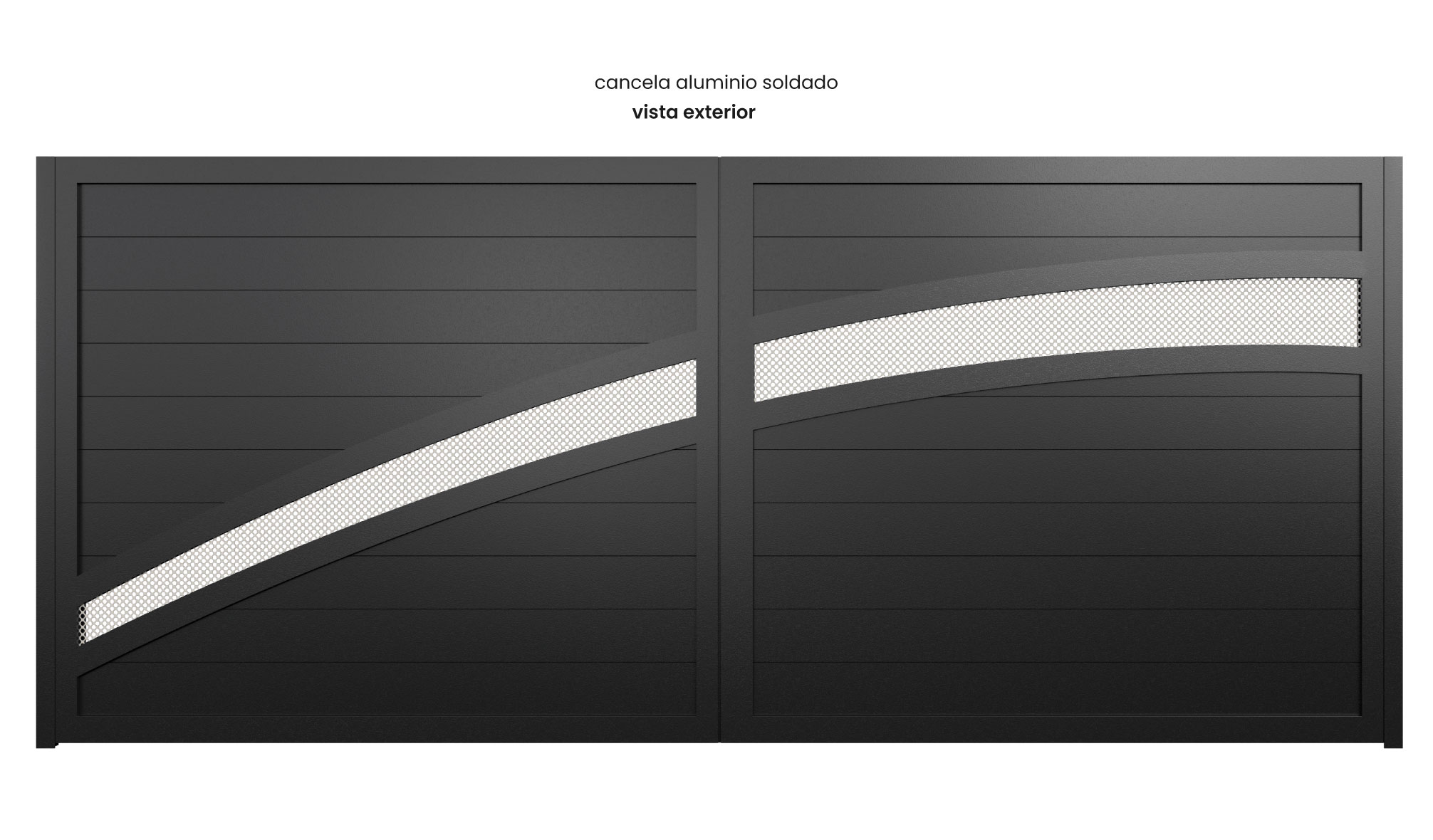 PUERTA ALUMINIO SOLDADO PARIS - Imagen 5