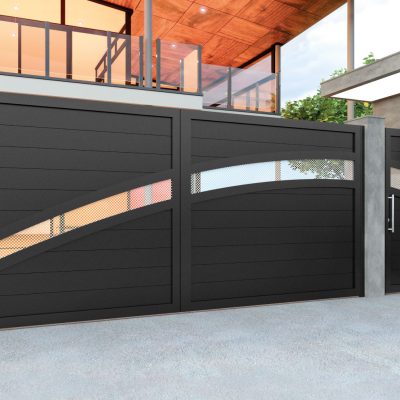 PUERTA ALUMINIO SOLDADO PARIS