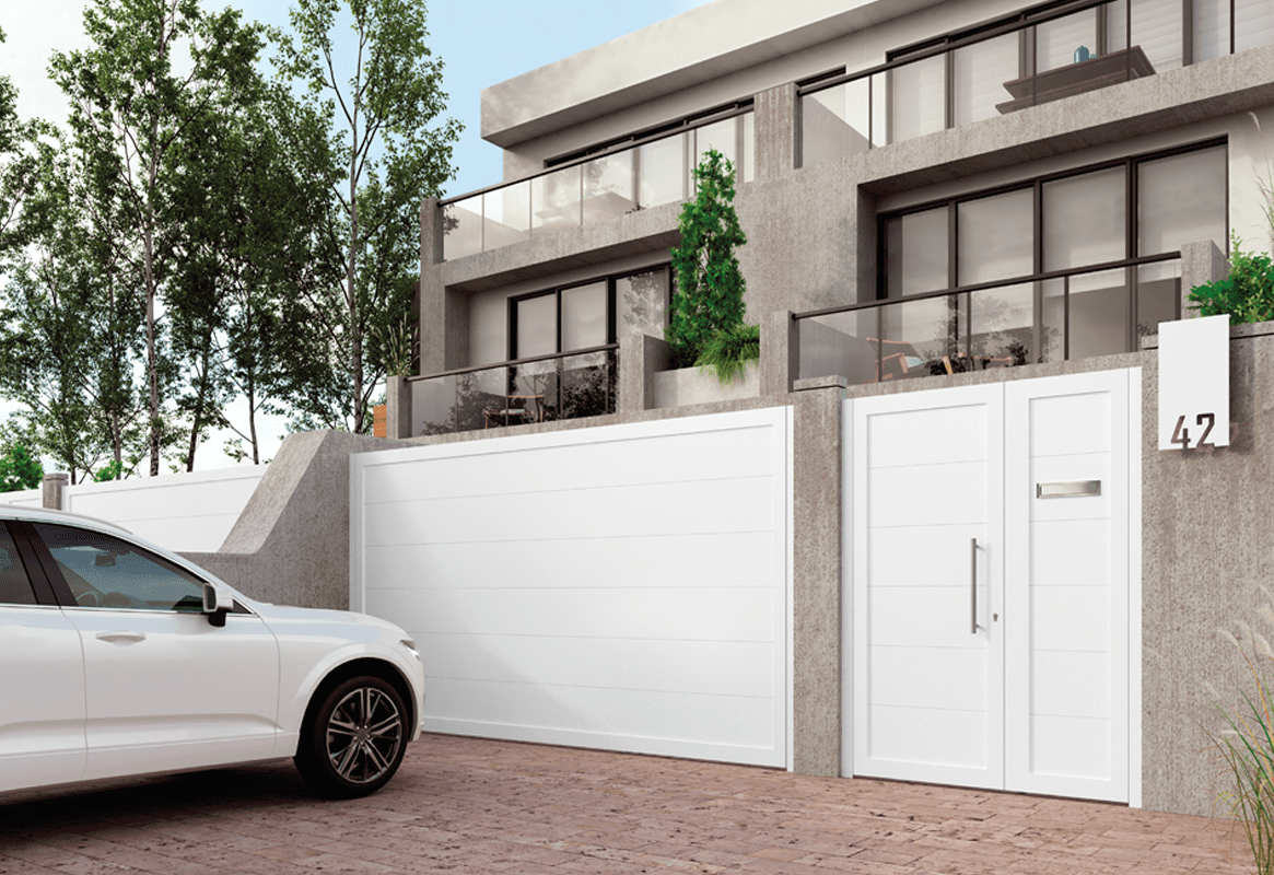 PUERTA ALUMINIO SOLDADO álava