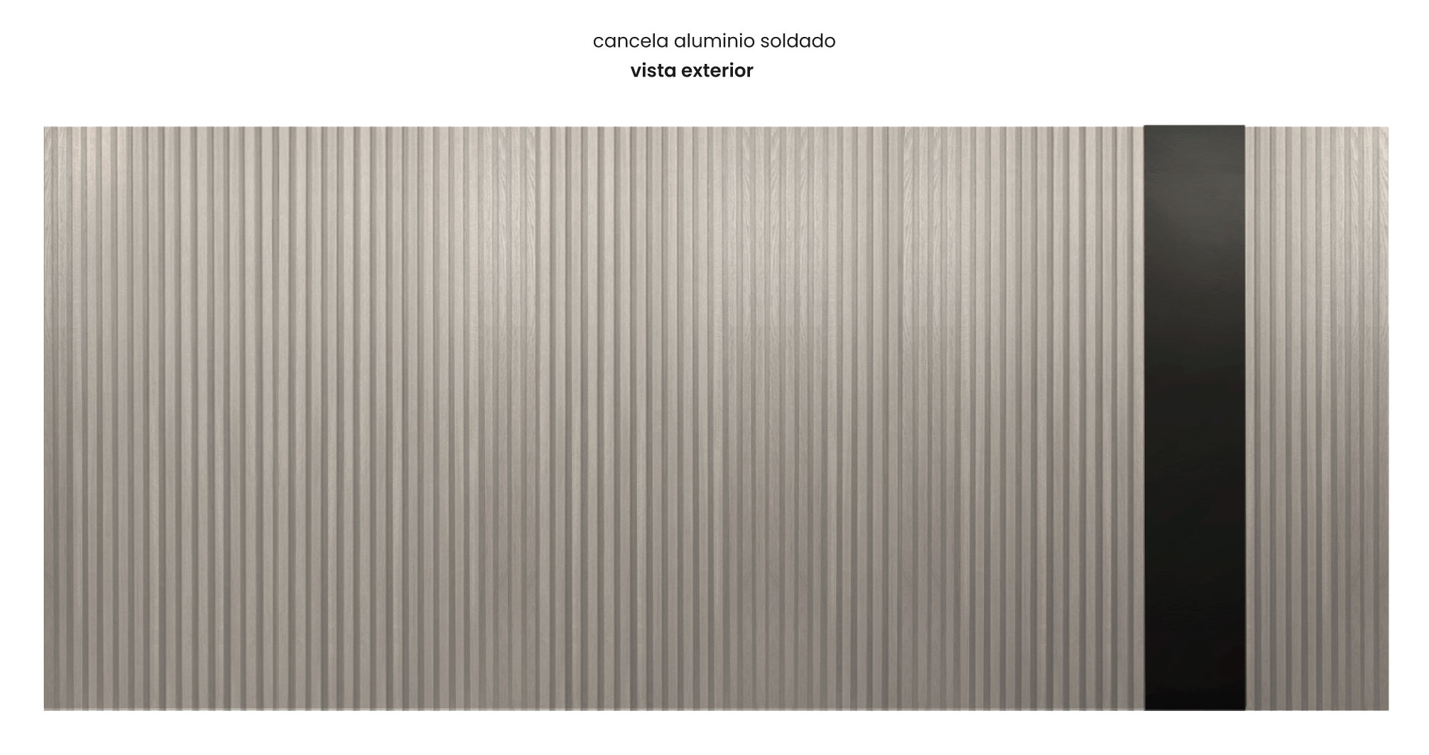 PUERTA ALUMINIO SOLDADO SANTA BÁRBARA - Imagen 5