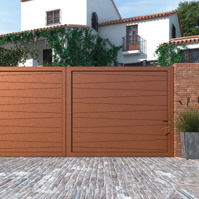 PUERTA ALUMINIO SOLDADO TOLEDO